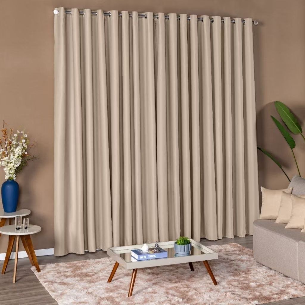 ️ Cortina Blackout em Tecido Premium Corta Luz Blecaute