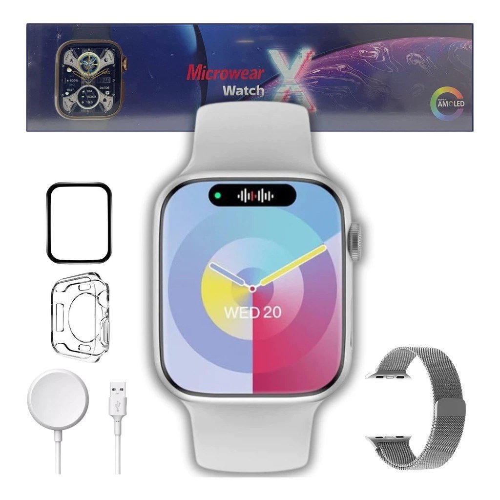 ️ Watch X Smartwatch Relogio Serie 10 Amoled Nfc