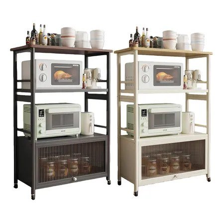 ️ Fruteira Chão Cozinha Organizador 4 Andares