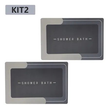 ️ Kit2 Tapetes Para Banheiro Tapete Mágico