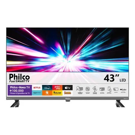 ️ Smart Tv 43 Philco P43vik Roku