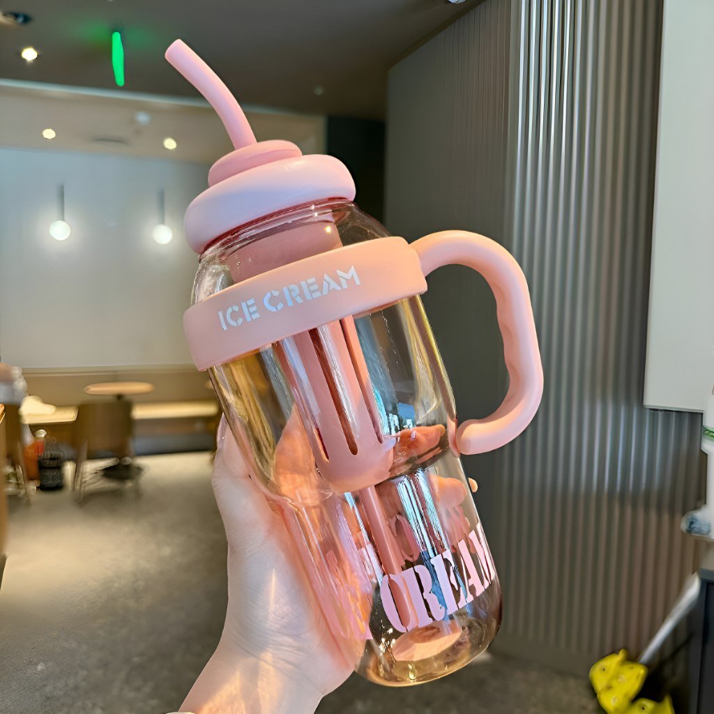 ️ garrafa 1300ml com filtro e canudo portatil academia mochila adulto infantil academia !!!!