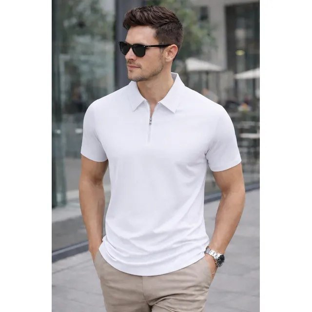 ️ Camisa Polo Masculina Tecido Tech Confortavel Casual